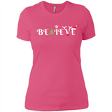 Believe in Christmas - Ladies' Boyfriend T-Shirt
