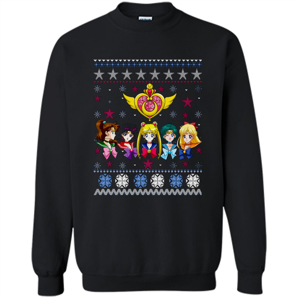 Sailor Moon Ugly Christmas Sweater Perfect Christmas PINGPONG