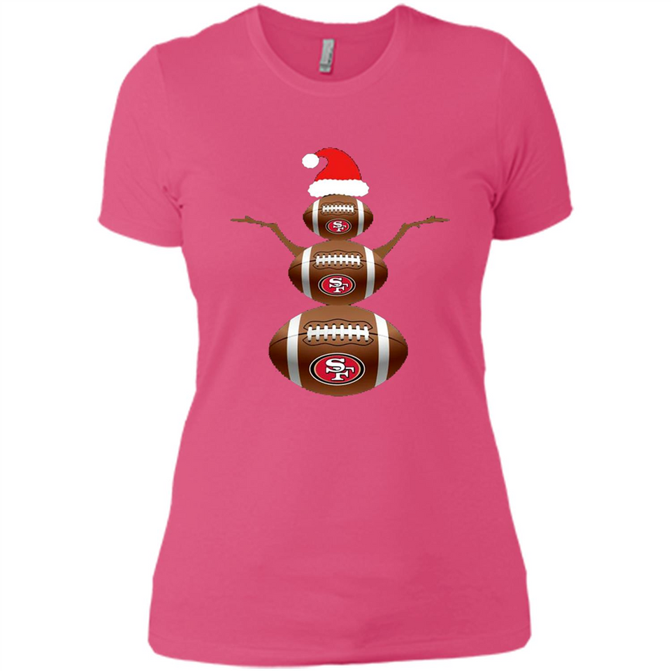 San Francisco 49ers NFL Dabbing Snowman Xmas