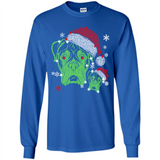 Boxer Dog diamond Christmas - Long Sleeve T-Shirt