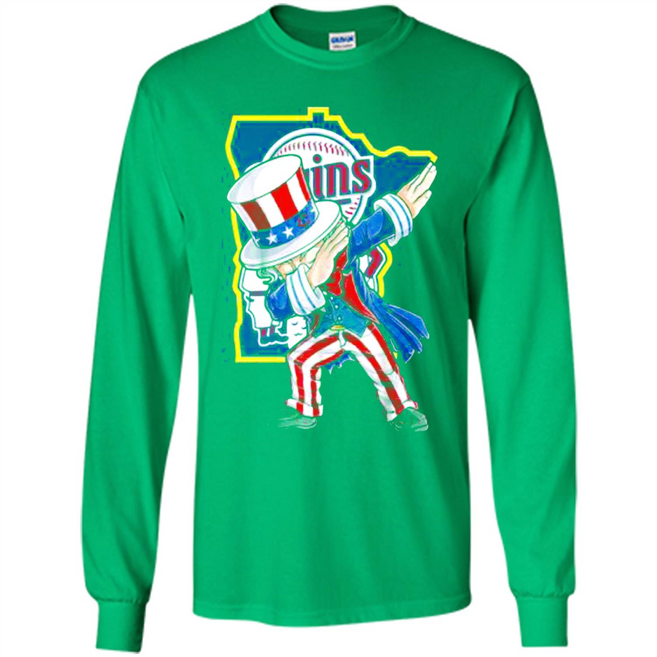 MLB MINNESOTA TWINS UNCLE SAM DABBING INDEPENDENCE DAY