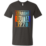 Retro Straight Outta 1978 40 Years Old - Men's V-Neck