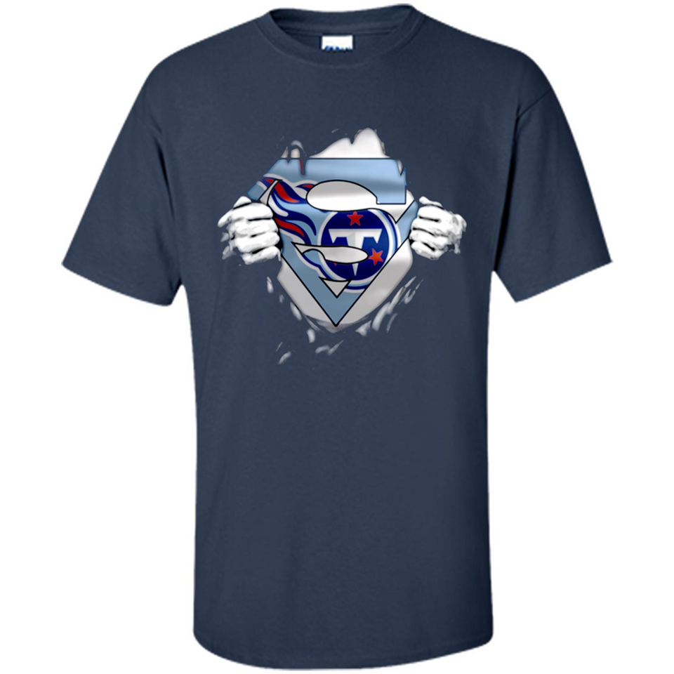 Tennessee Titans And Superman Fans - Shirt