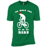 Christmas Mountain Biking Shirt Mountain Biker Christmas