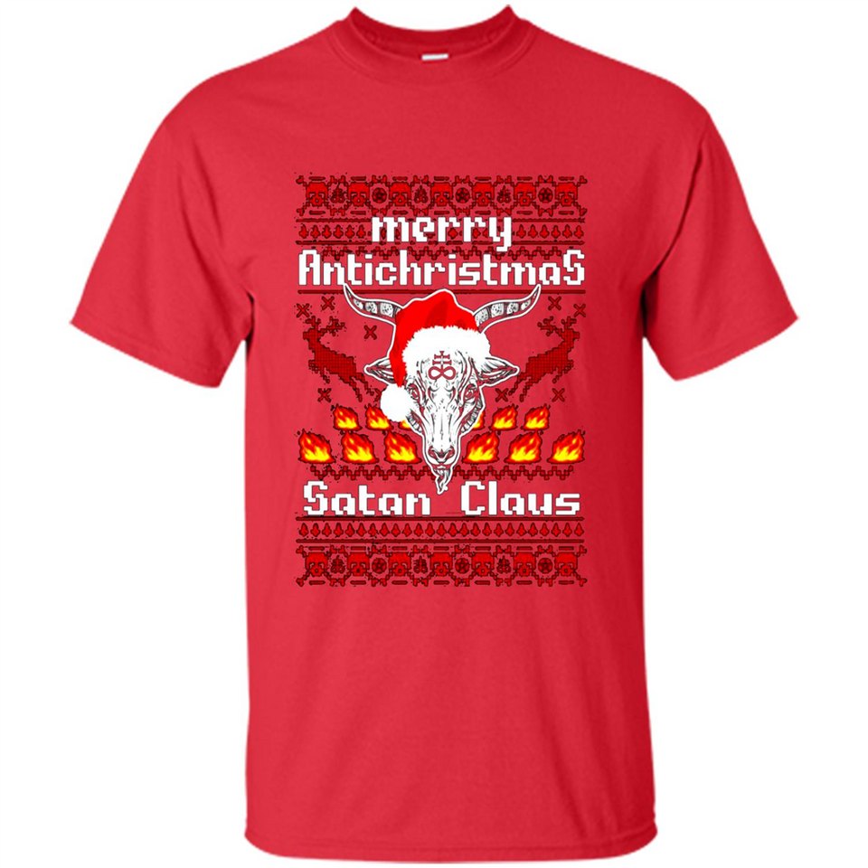 Merry Antichristmas Satan Claus Christmas sweater Sweater PINGPONG