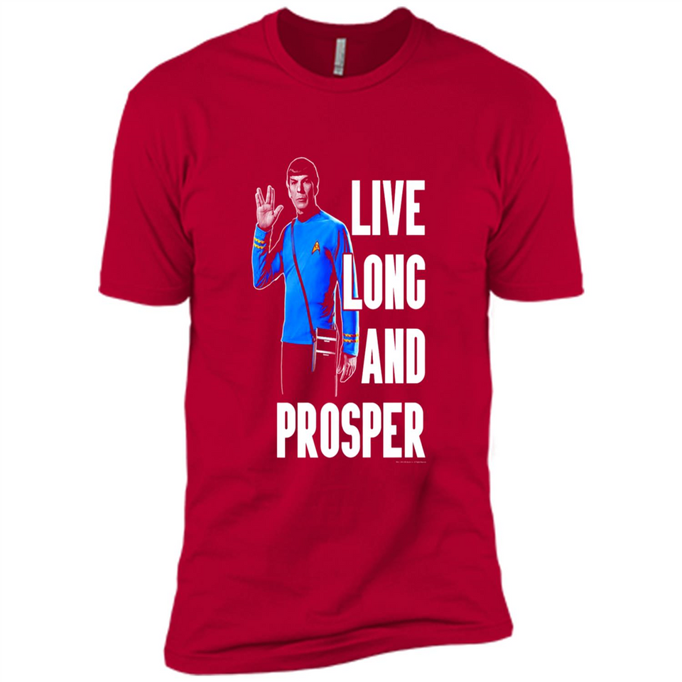 Live Long And Prosper Mr. Spock Star Trek PINGPONG