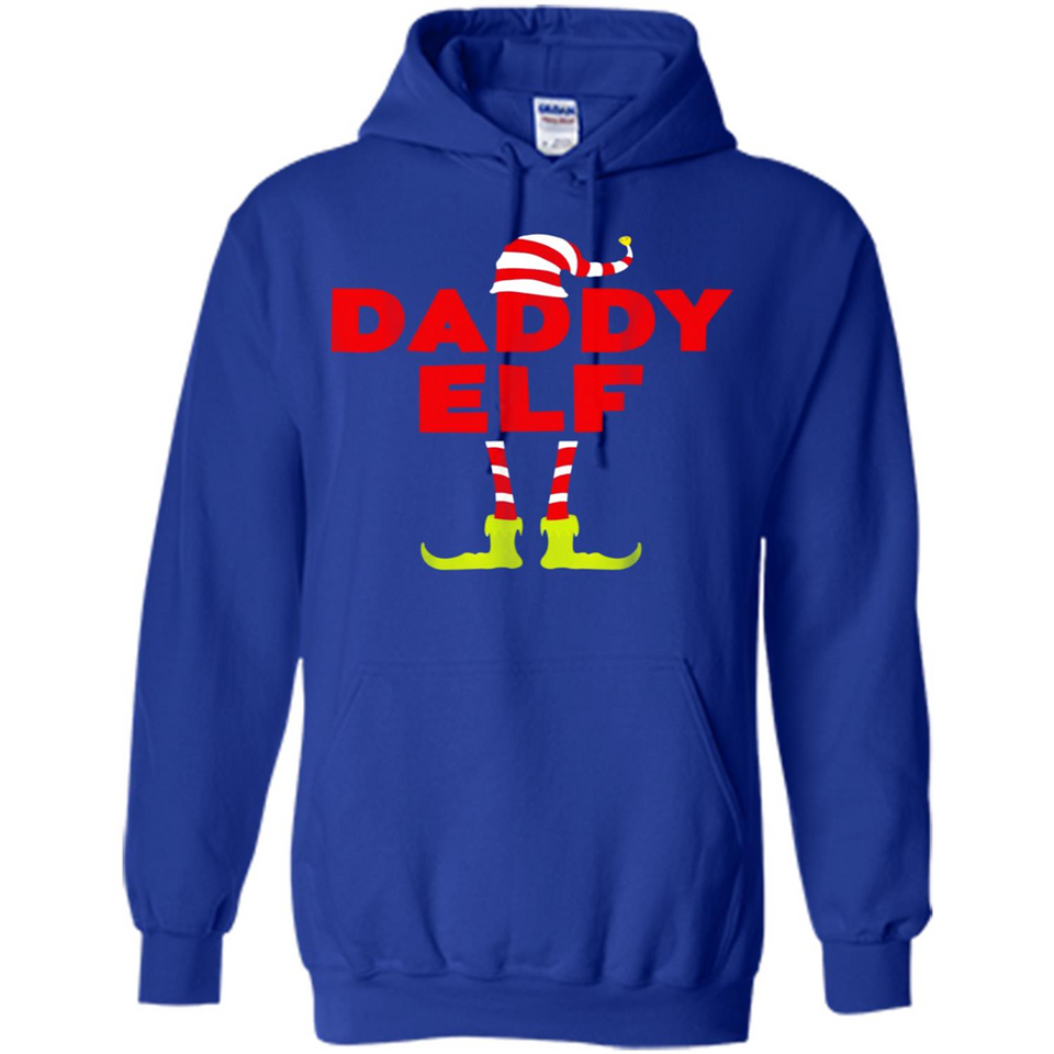 Mens Daddy Elf T-Shirt Funny Matching Christmas Costume - Hoodie