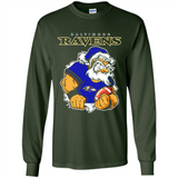 Grumpy Santa Claus Baltimore Ravens Football Team PINGPONG