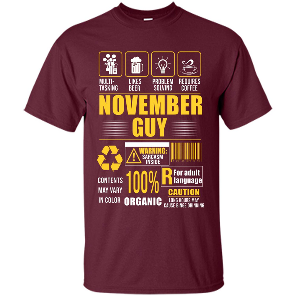 November Guy Multitasking - Shirt