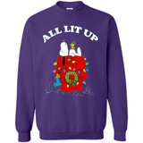 Peanuts By Schulz Snoopy Young Men_s Christmas - Sweatshirt