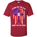 Dallas Cowboys - stand for the flag kneel for the cross