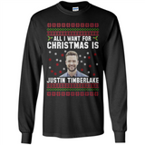 All I Want For Christmas Is Justin Timberlake