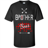 Brother Shirt Buffalo Plaid Family Camping Bear Tee - Shirt