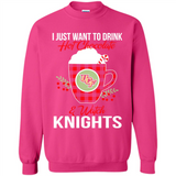I Just Want To Drink Hot Chocolate & Watch UCF Knights Ugly Christmas Sweater PINGPONG