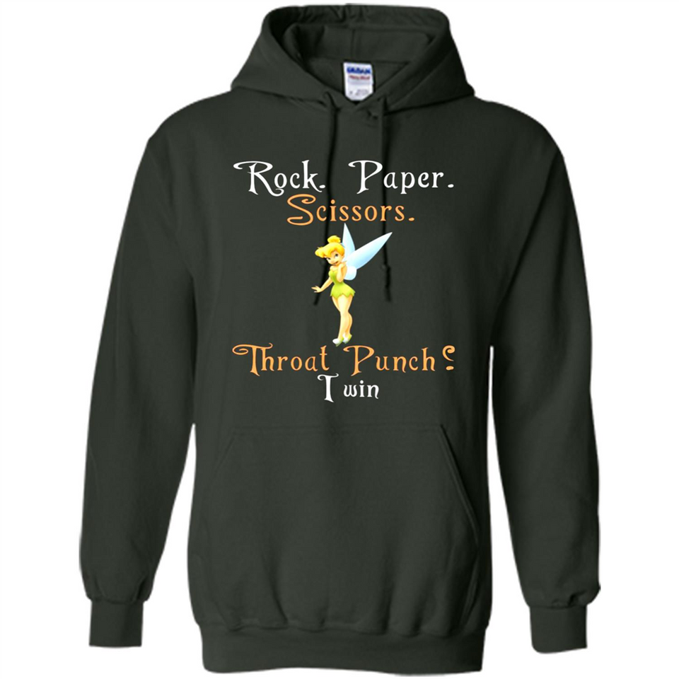 Tinker Bell Rock Paper Scissors Throat Punch I win PINGPONG