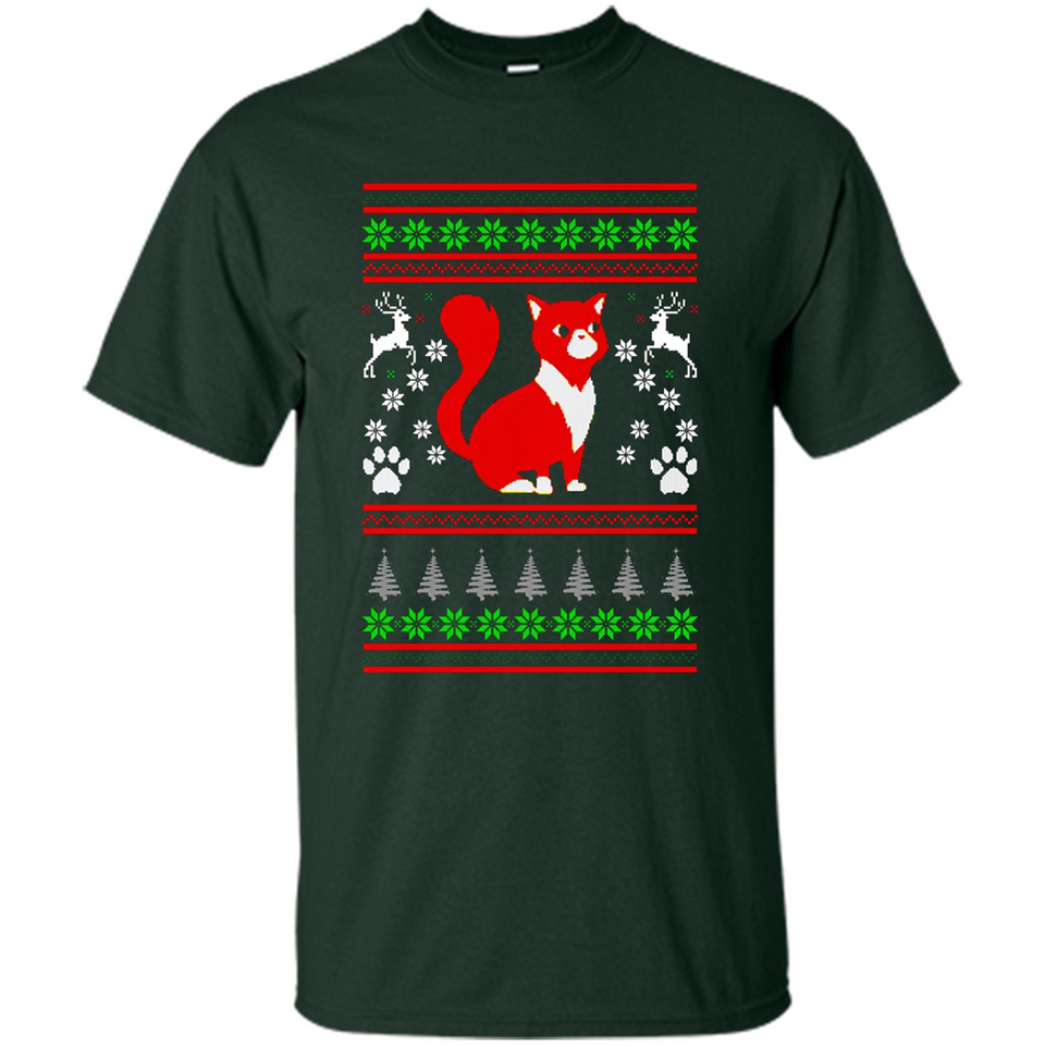 Christmas Ugly Sweater CUTE CATS UGLY CHRISTMAS SWEATERS - Shirt