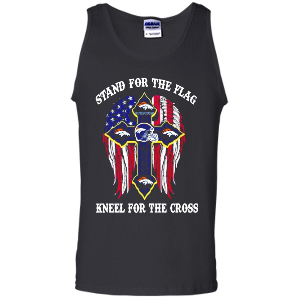 Denver Broncos - Stand For the Flag, Kneel for the Cross