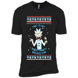 Rick and Morty Time to get Riggity Riggity Wrecked Son Christmas sweater - Premium Short Sleeve T-Shirt