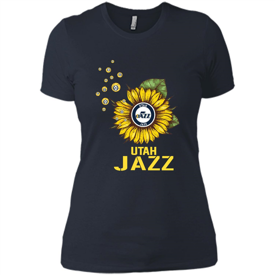 Utah Jazz Basketball Sunflower