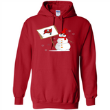 Tampa Bay Buccaneers Snowman Funny
