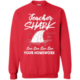 Teacher Shark Doo Doo Doo Your Homework Shirt Ladies' Boyfriend