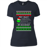 Mr Grinch my day I’m booked Christmas sweater PINGPONG