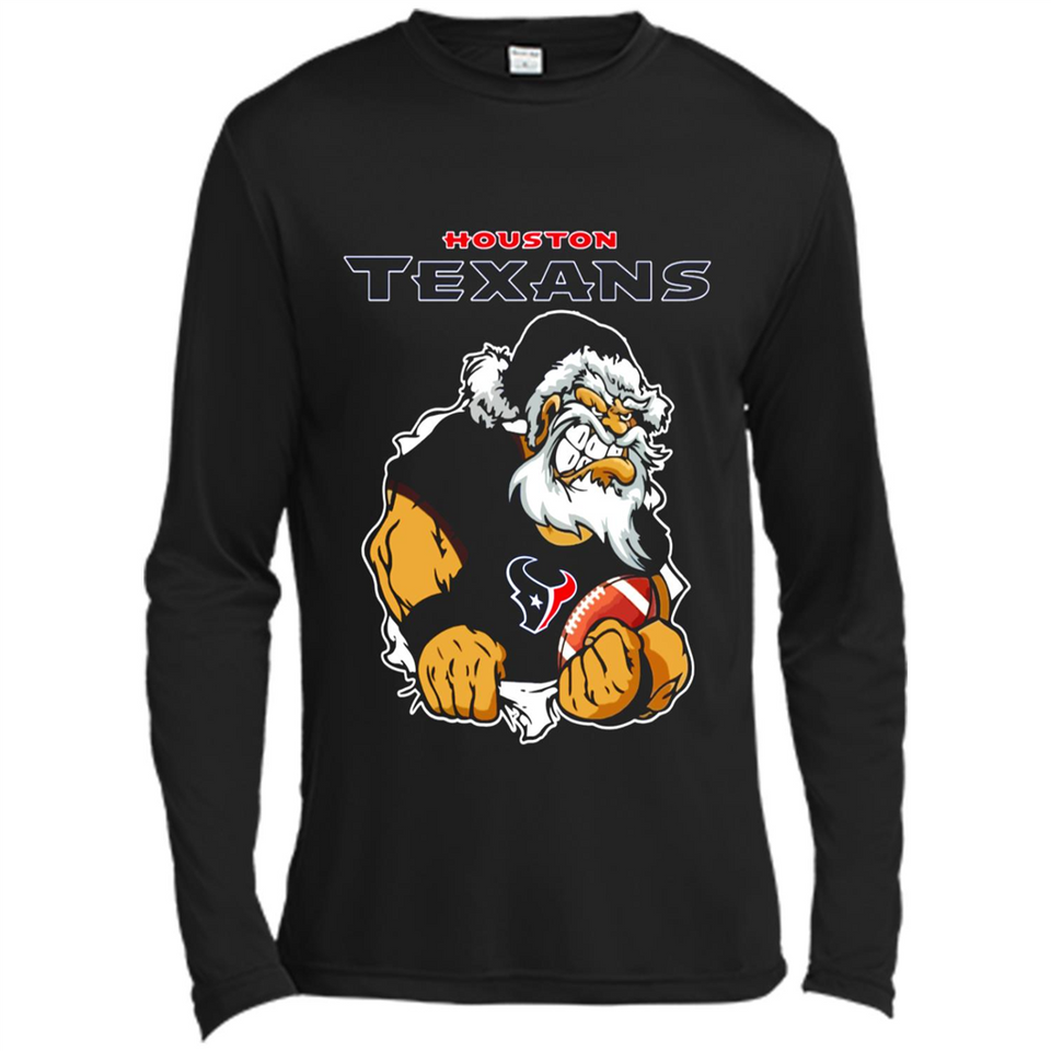 Grumpy Santa Claus Houston Texans Football Team PINGPONG