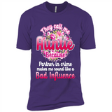 They Call Me Auntie Flower - Premium Short Sleeve T-Shirt