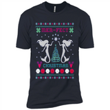 Mermaid Mer-Fect Ugly Christmas Sweater - Premium Short Sleeve T-Shirt