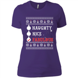 Naughty Nice Fabulous - Ladies' Boyfriend T-Shirt