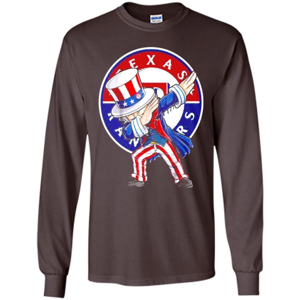 MLB TEXAS RANGERS UNCLE SAM DABBING INDEPENDENCE DAY