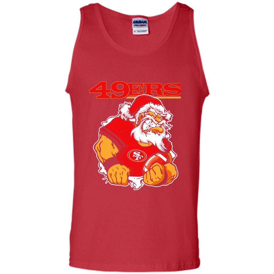 Grumpy Santa Claus San Francisco 49ers Football Team PINGPONG