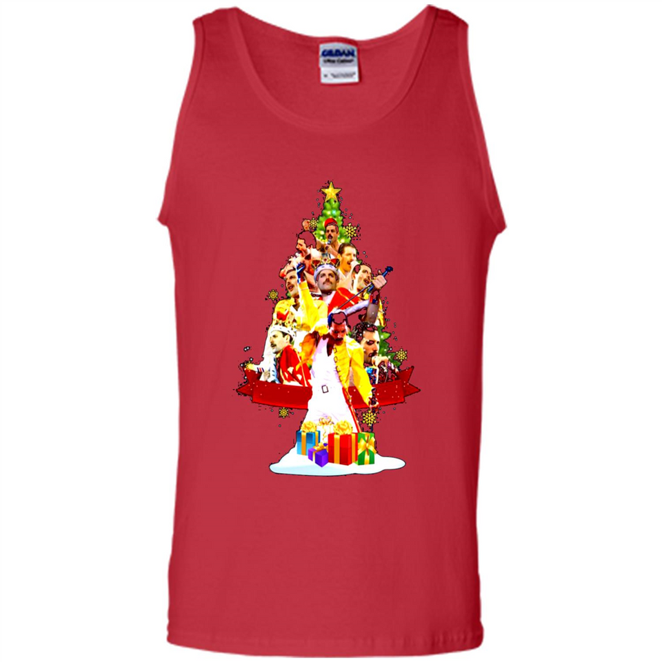 Freddie Mercury Christmas Tree Sweatshirt PING PONG