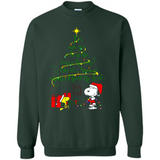 Snoopy Christmas Tree T-Shirt - Sweatshirt