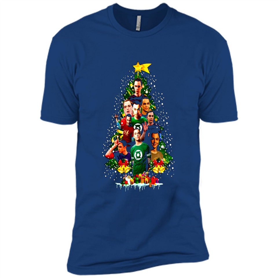 Sheldon Cooper Christmas tree sweater PINGPONG