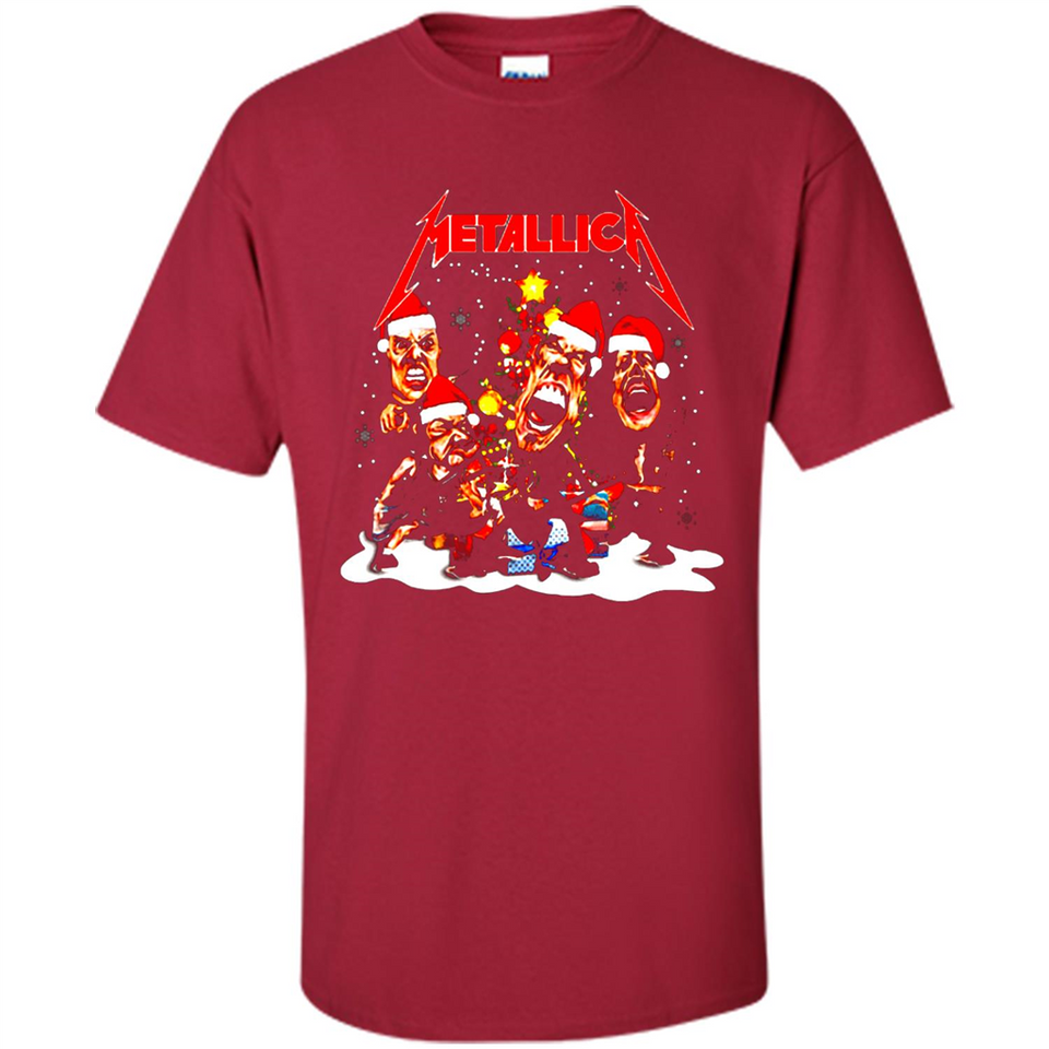 Metallica christmas sweatshirt hoodie long PINGPONG - Shirt