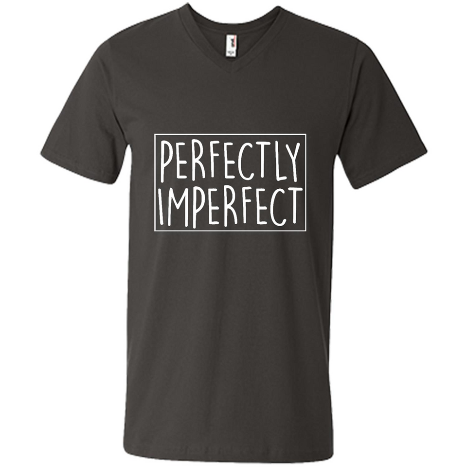Perfectly Imperfect Black mugs PINGPONG - Men's V-Neck