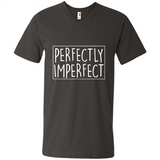 Perfectly Imperfect Black mugs PINGPONG - Men's V-Neck