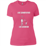 Chicago White Sox GrandFather Like GrandSon - Ladies' Boyfriend T-Shirt