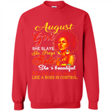 August Girl She Slays She Prays Beautiful Birthday PINGPONG