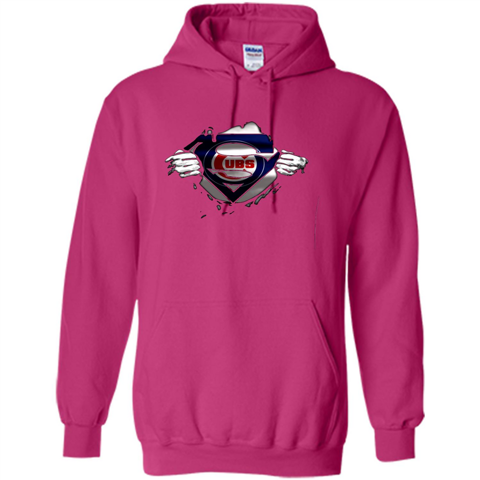 Chicago Cubs And Superman Fans - Hoodie