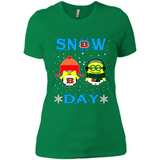 Snow Day Shirt For Cincinnati Bengals Vs Minion Fans pingpong
