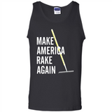 Make America Rake Again California Fires Paradise Youth T-Shirt PINGPONG - Tank Top