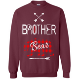 Brother Shirt Buffalo Plaid Family Camping Bear Tee - Sweatshirt