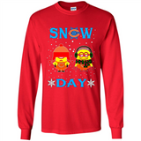 Snow Day Shirt For Chicago Bears Vs Minion Fans pingpong