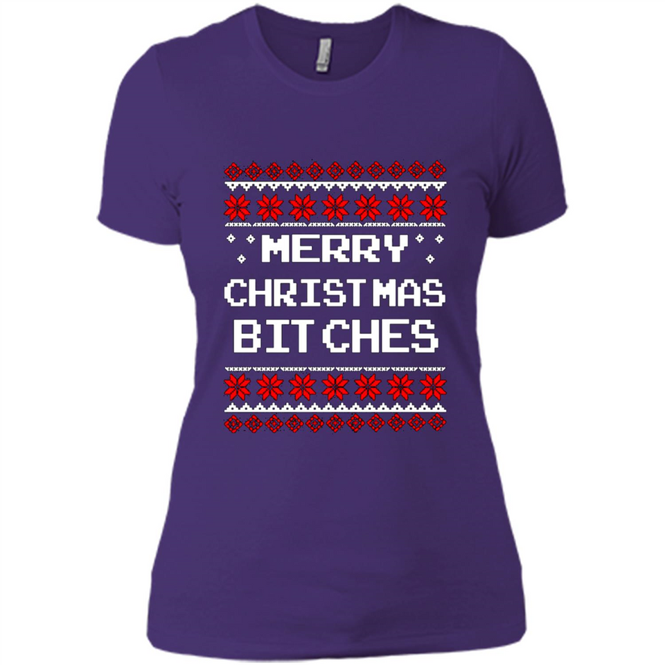 Merry Christmas Bitches ugly sweatshirt PINGPONG