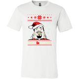 Home Malone Christmas Sweater PINGPONG - Canvas Unisex T-Shirt