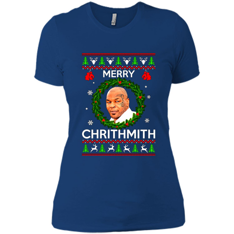 Mike Tyson Merry Chritmith Christmas Sweatshirt PINGPONG