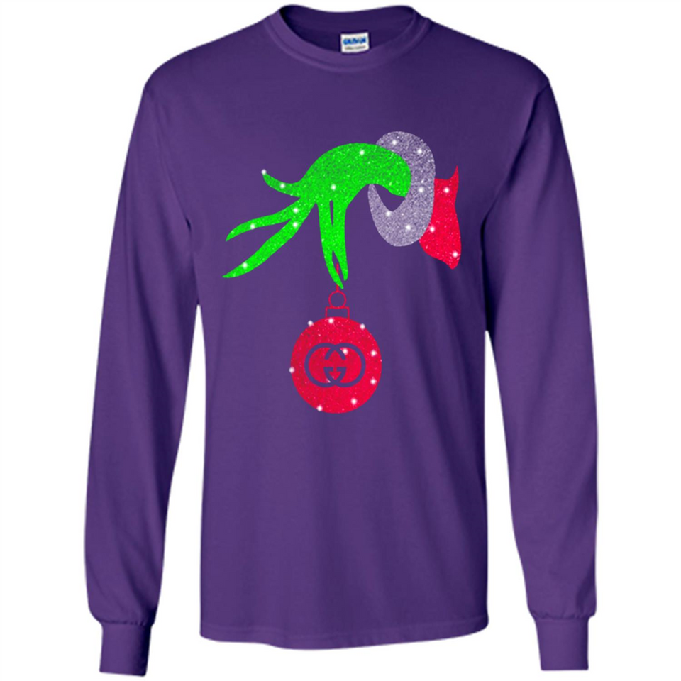 Grinch hand holding logo Gucci PING PONG