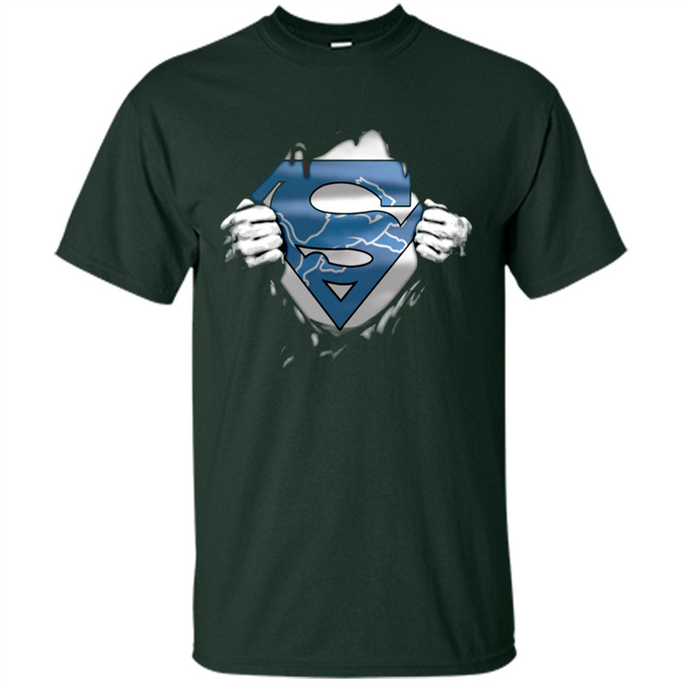 Detroit Lions And Superman Fans - Shirt